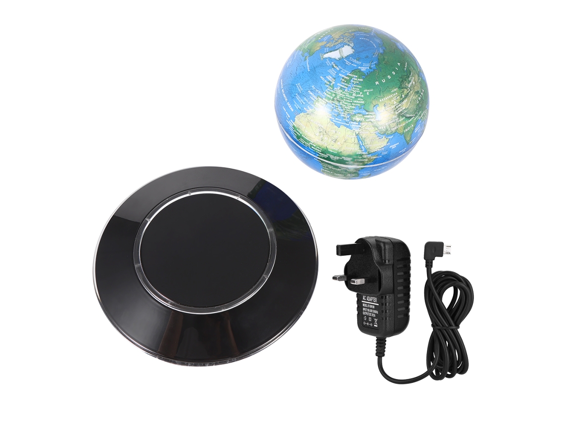 Globo magnético flotante de 8 pulgadas con luz LED
