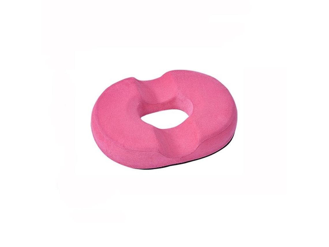 Almofada De Espuma Viscoelástica Eifson Com Infusão De Gel, Para O Cóccix, Hemorroidas E Ciática (vermelho Rosado)