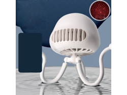 Ventilador portátil sin aspas recargable por USB - Blanco