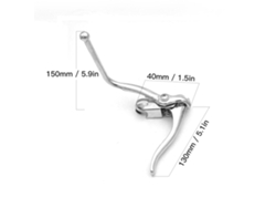 Maneta De Freno Doble De Aluminio Ligero Para Accesorios De Bicicleta De Montaña Y Carretera.
