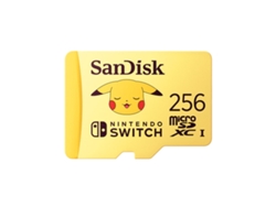 Micro SD Sandisk Nintendo Pokémon 256 GB