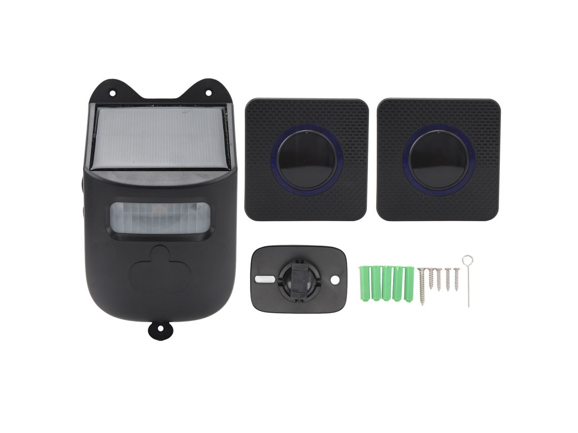 Alarma Inalámbrica Solar Para Aceras Con Sensor Infrarrojo Y Timbre Para La Seguridad Del Hogar.