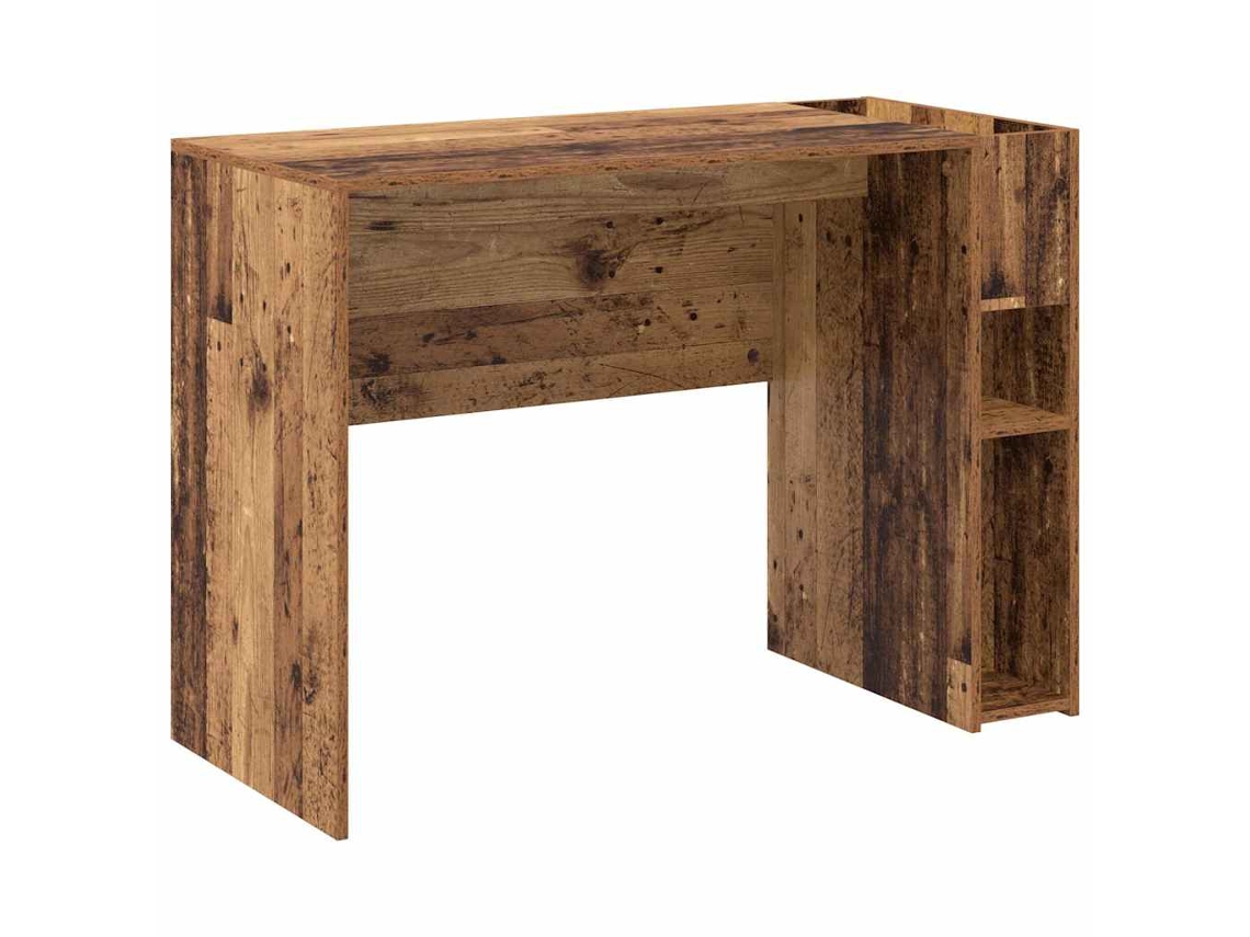 Escritorio antiguo de madera | Escritorio secreter 109 x 50 x 78 cm Madera tratada