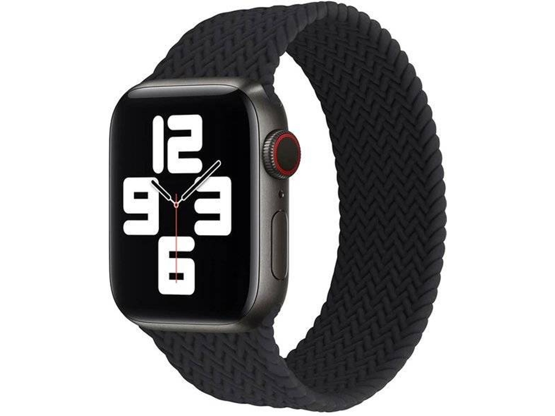 Correa Apple Watch Series 7 41mm G4M Solo Nylon Negro