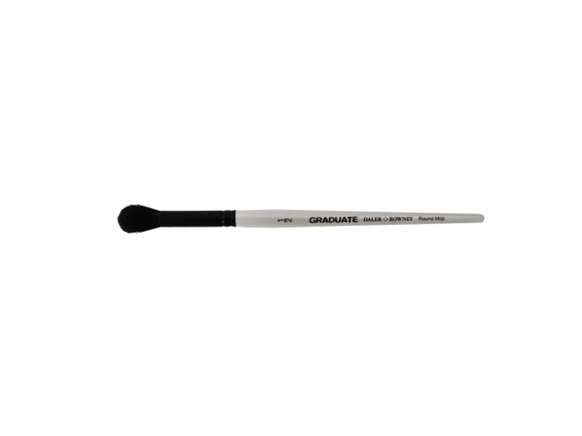Pincel Pelo Cabra Oscuro Ovalado Graduate Mango Corto (Â½'' 22,2 Mm)
