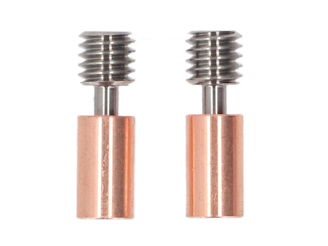 2 Unidades De Separadores De Calor Bimetálicos De Titanio Y Cobre Para Impresoras 3d K1 Ender3 V3 Ke3 S1