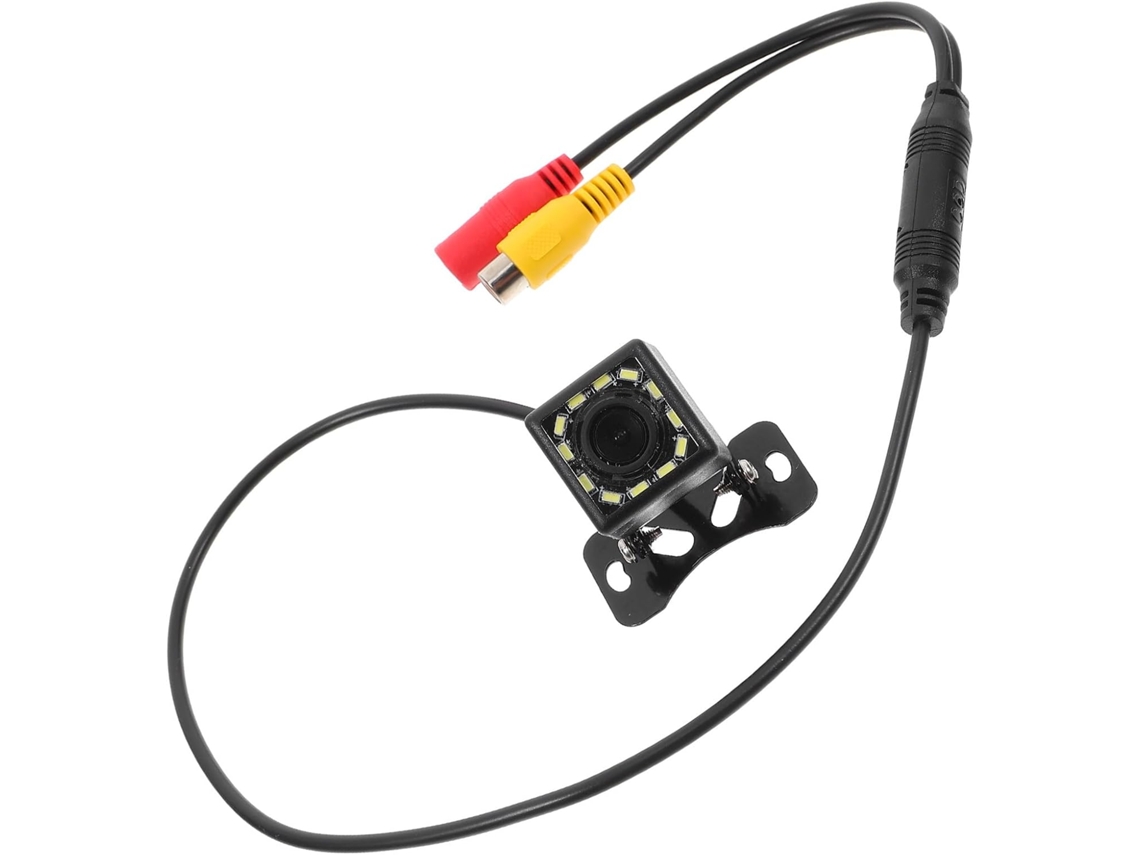 Cámara De Visión Trasera Para Coche, 4 Led De Alta Definición, Resistente Al Agua Ip67, Fácil Instalación, Visión Nocturna.