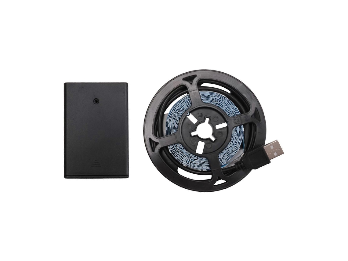 Tira de luz LED UV negra 385 400 Nm Lámpara USB para dormitorio Tapiz Pósters Fiesta Fluorescente GOKOCO