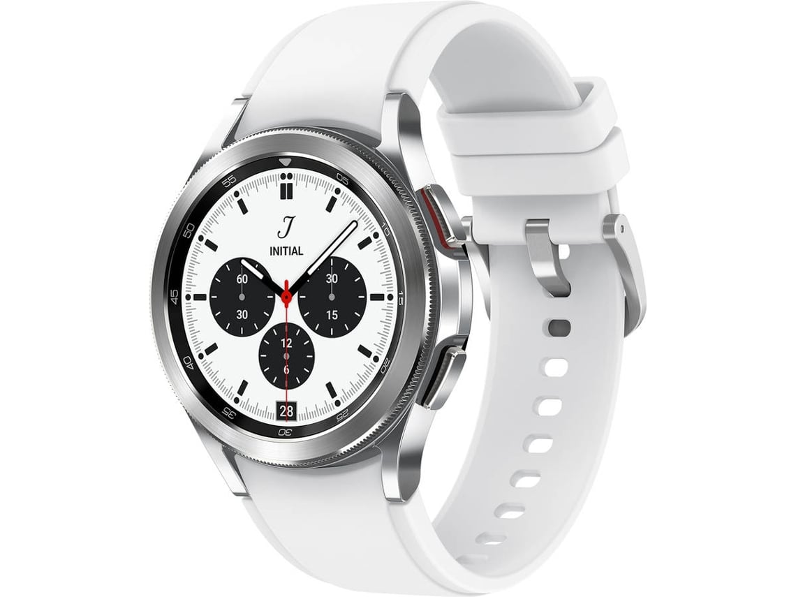 En la cabeza de en frente de Sinceridad Smartwatch SAMSUNG Galaxy Watch 4 Classic 42mm BT Plateado