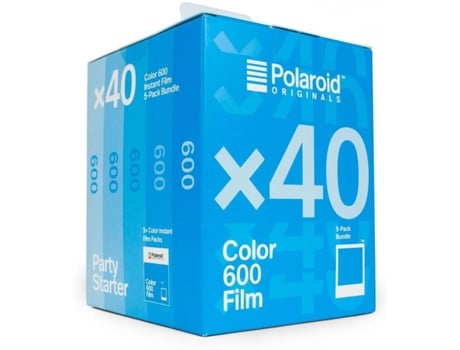 Recambio POLAROID Color film p/ 600 x40 pack