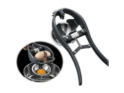 Abridor de huevos de acero inoxidable 304, separador de claras de huevo, herramienta de cocina Rosewell