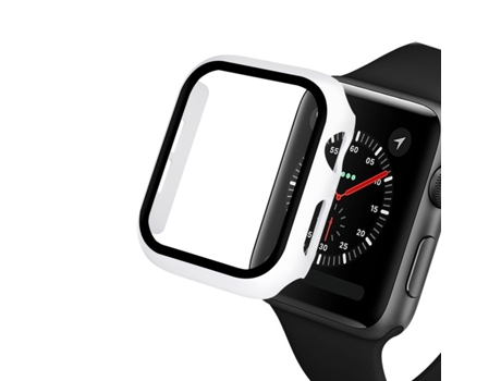 Carcasa de Reloj SLOWMOOSE para Apple Série 6 5 4 3 Se 44Mm 40Mm (Blanco - Série 123 42Mm)