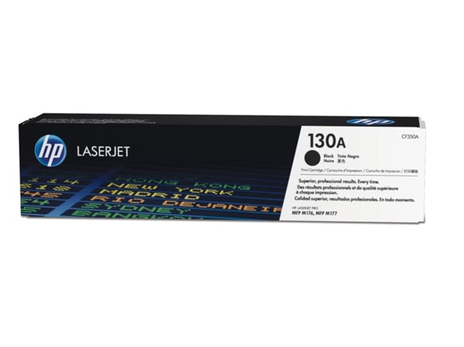 Cartucho de tóner Original HP 130A Negro para HP Color LaserJet Pro MFP M176, M177 Printer Series