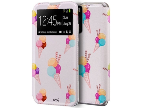 Funda Huawei P40 Pro COOL Flip Cover Beige