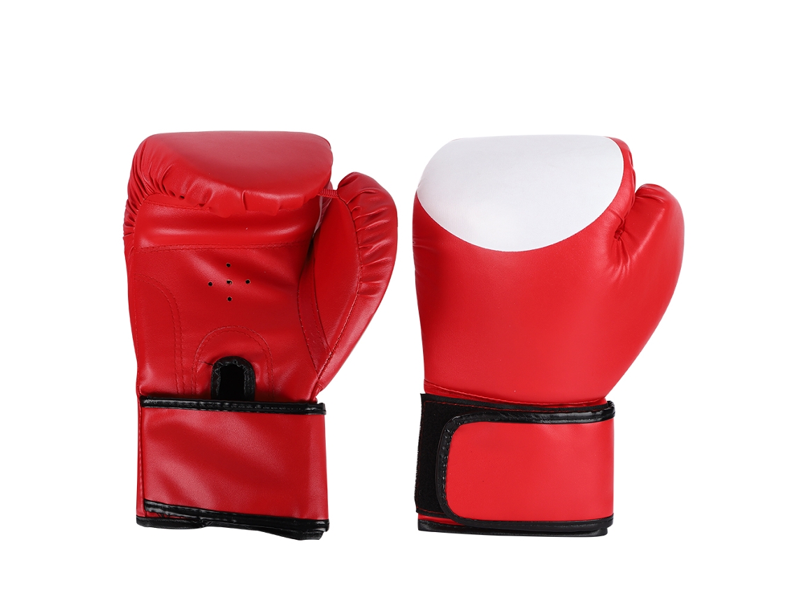 1 par de guantes de boxeo de entrenamiento unisex para adultos, accesorio de entrenamiento de Muay Thai