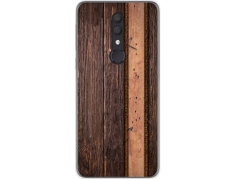 Carcasa Alcatel 1X (2019) TUMUNDOSMARTPHONE Madera 05 Multicolor