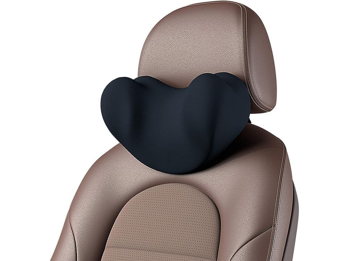 Rebe-almohada Cervical Ergonómica De Espuma Memoria, Soporte Cuello Para Coche, Oficina Y Hogar, Diseño Corazón Azul 2 Piezas