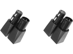 Conjuntos De Adaptadores Xlr Hembra De 3 Pines Para Ethernet Rj45