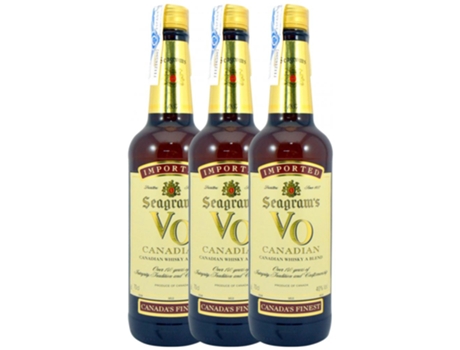 Whisky SEAGRAM'S Blended Seagram's V.O. Canadian Whisky (0.7 L - 3 unidades)