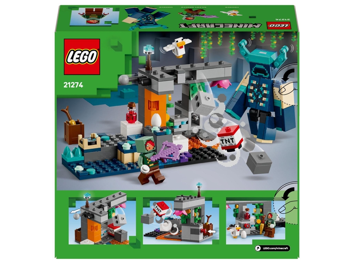 LEGO Minecraft: El Encuentro con el Guardián 21274 (167 piezas)