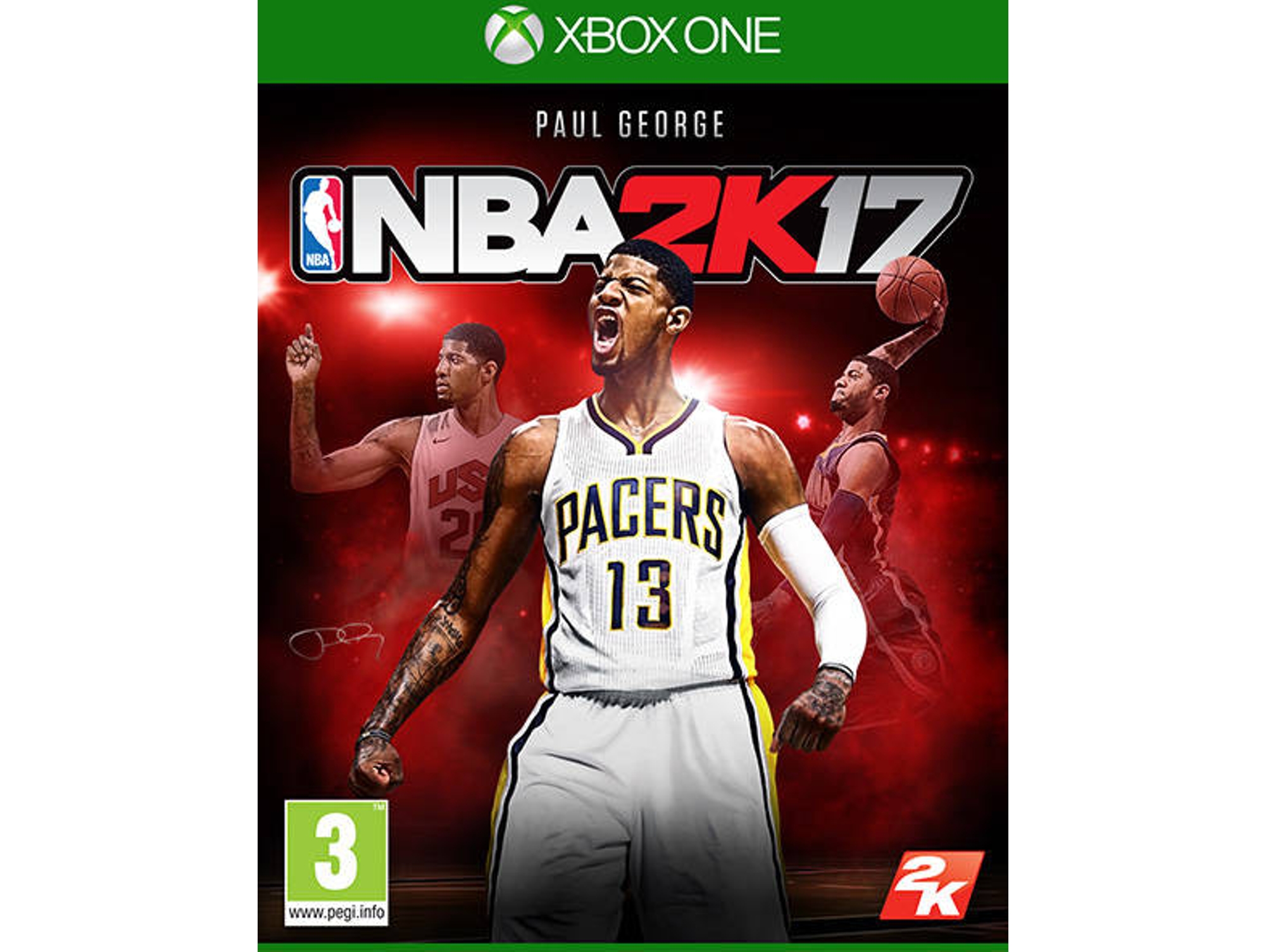 físicamente diferente a Constitución Juego Xbox One NBA 2K17