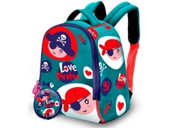 Mochila KIDS LICENSING Pirata (Azul - 24x20x10cm - Neopreno)