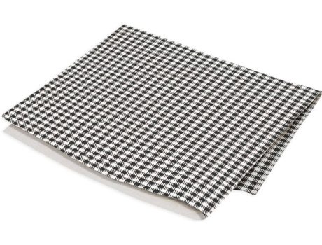 Servilletas SOKIOS Vichy (40 x 40 - Poliéster - Negro)
