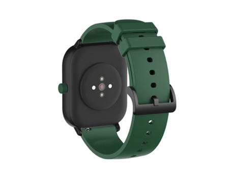 Correa de Silicona ajustable 20mm para Polar Pacer Pro/Samsung Galaxy Watch4 Classic 46mm 42mm/Watch4 44mm 40mm/Huami Amazfit GTS - verde oscuro