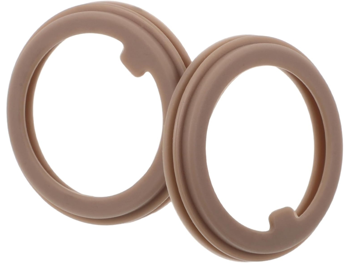Juego de 2 anillos de sellado térmico para tazas, de silicona Slowmoose