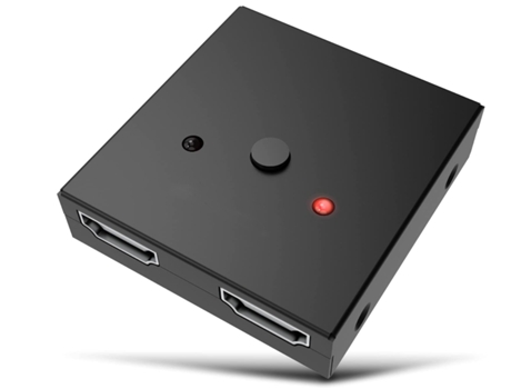 Adaptador Hdmi Switch 4K Adaptador Hdmi Splitter CHRONUS HDMI1209-Y11 Negro