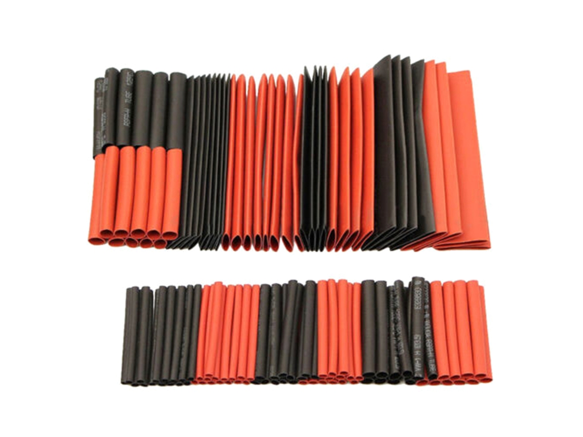 Kit De Tubos Termorretráctiles 2:1 Con 127 Piezas Para Cables Y Alambres, Portátil Y En Miniatura.
