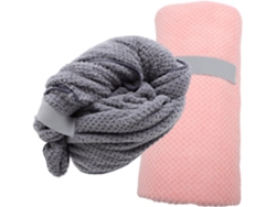 2 Piezas Gorro De Ducha Para Cabello Seco Enfriamiento Toallas Champú Toalla Para El Cabello De