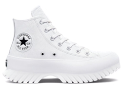 Zapatillas CONVERSE Chuck Taylor All Star Lugged 2.0 Leather Mujer (38 - Blanco)