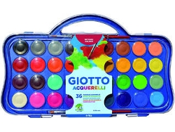 Caja de 36 Acuarelas GIOTTO Colores surtidos