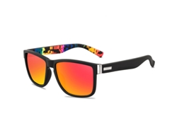 (rojo) Gafas De Sol Polarizadas Uv400, Adecuadas Para Ciclismo Al Aire Libre.