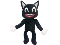 Muñeco De Peluche De Gato Negro Cartoon Suave Juguete Anime Regalo De Cumpleaños Navidad Año Nuevo Decoración