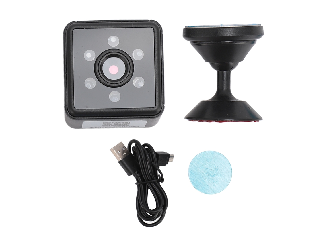 Cámara De Seguridad Mini Magnética Wifi 1080p Visión Nocturna Detección De Movimiento Para Niños Mayores Mascotas