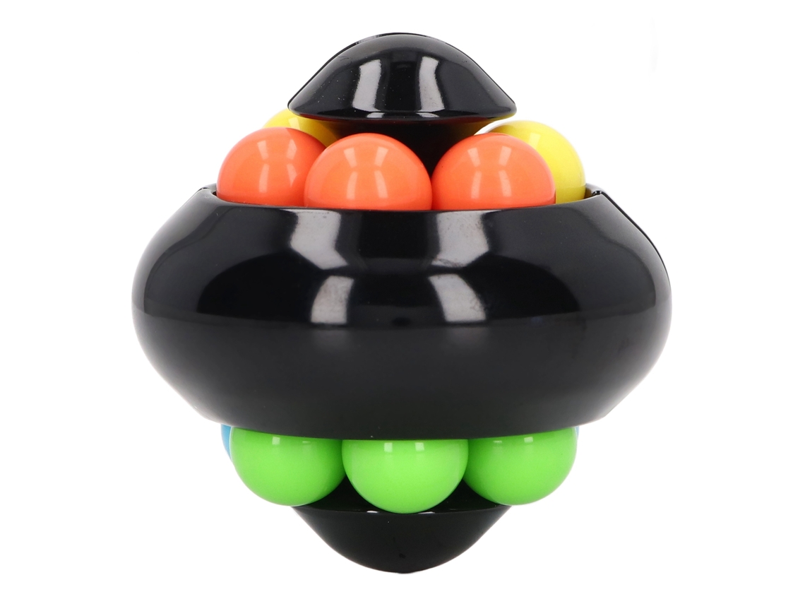 Ats-juguete De Esfera Giratsoria Para Adultos Y Adolescentes, Antiestrés Portátil, Puzzle Con Perlas Rotantes, Ideal Para Hogar Y Oficina, Negro