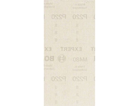 Malla de Lixa BOSCH Expert M480 para Lijadoras Orbitales - 93x186 mm - G 220 - 10 Un