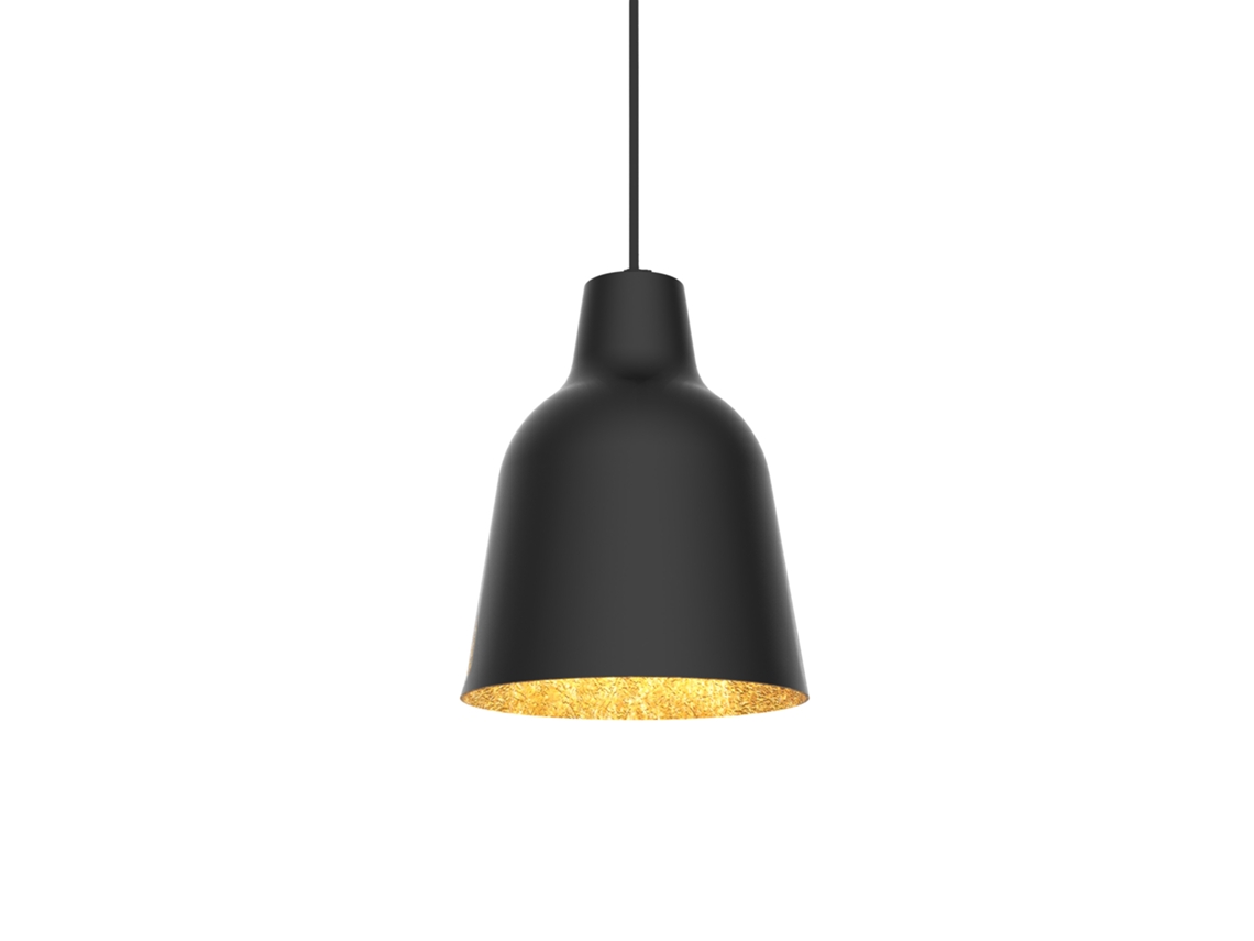 LUMICOM | Dong Lámpara Colgante Negro Hoja