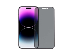 Cristal Templado Irrompible Antiespía Negro Para Iphone 15 Pro