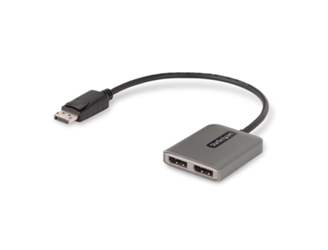 Cable de video STARTECH.COM Displayport 2 X Dvi 0.3 M - Gris