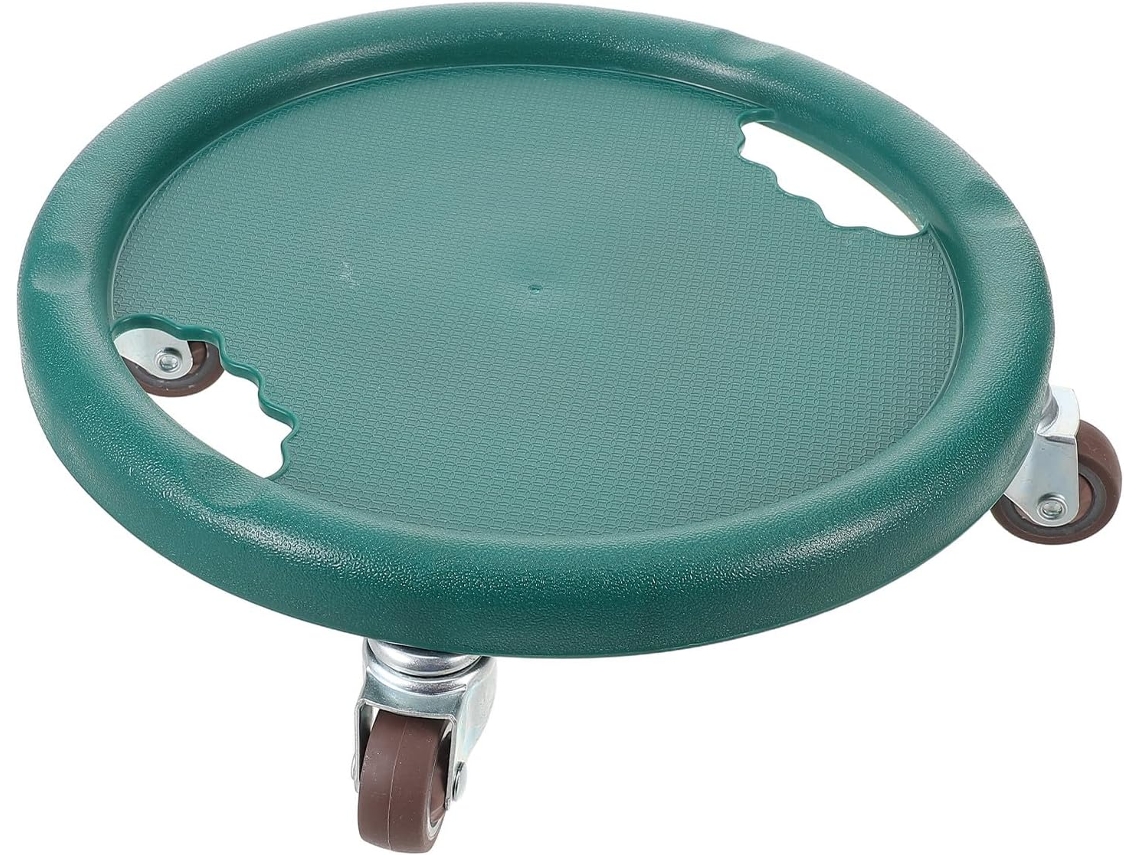 Equipo De Ruedas Abdominales Silent Green De 4 Ruedas