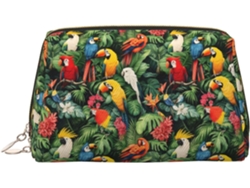 Bolsa De Viaje Cuero Organizador Para Mujer Diseño Estampado Vacaciones