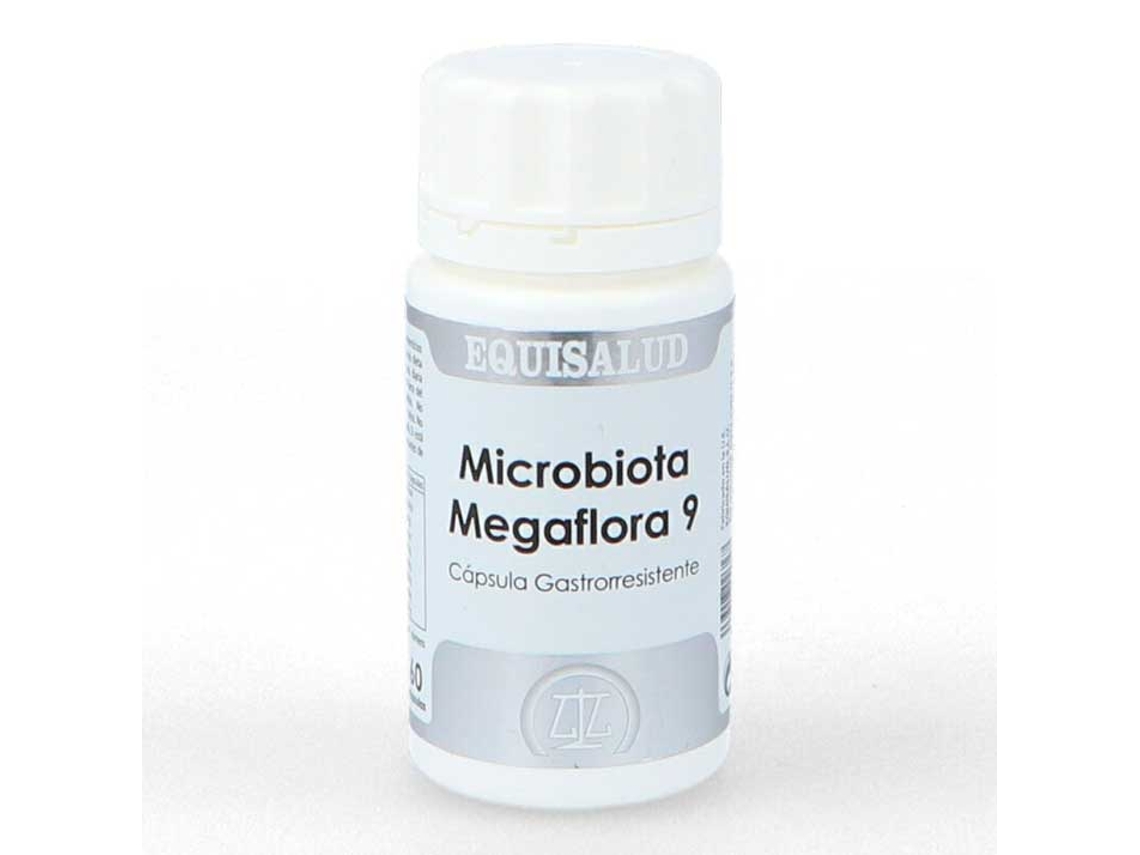 Complemento Alimentar EQUISALUD Microbiota Megaflora 9 60 Cápsulas