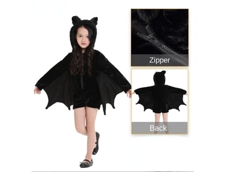 Disfraz de murciélago cosplay vampiro disfraz de padre-hijo M