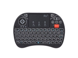 Teclado Inalámbrico De 2,4 Ghz, 71 Teclas, Panel Táctil, Ratón, Entrada De Voz, Retroiluminado Para Android Tv Box Y Pc.