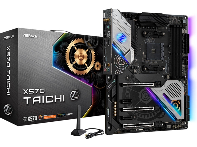 Placa Base ASROCK X570 Taichi (Socket Zócalo AM4 - AMD X570 - ATX)