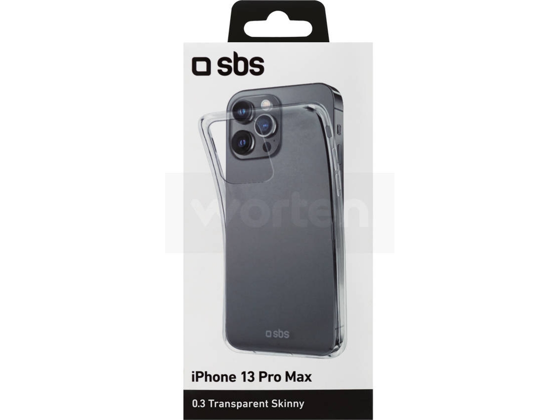 Funda iPhone 13 Pro Max SBS Skinny Transparente