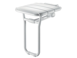 Asiento de Baño Elevable Eco con Pie. Aluminio Epoxi DELABIE